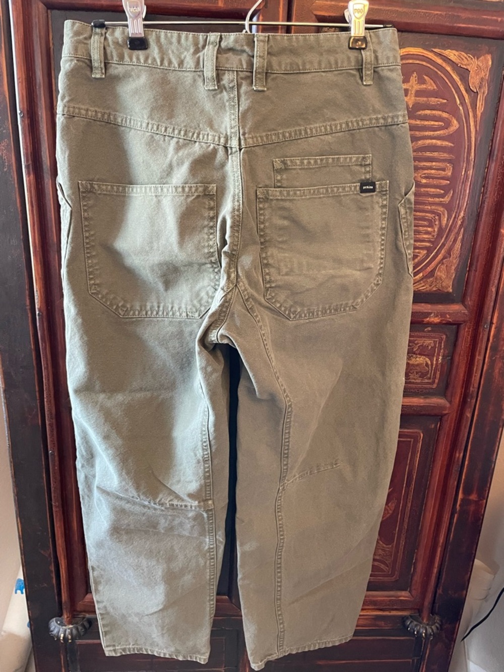 Prana Rock Ridge Melrose Pant Olive Green 4 - Picture 3 of 4
